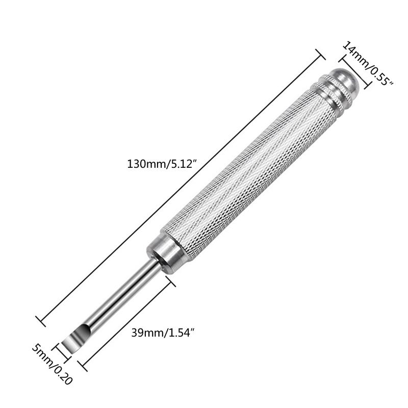 Watch Opener Tool Practical Watch Back for Case Opener Pry Knife Metal Handle Clock Back Cover Opener Watchmaker Repair