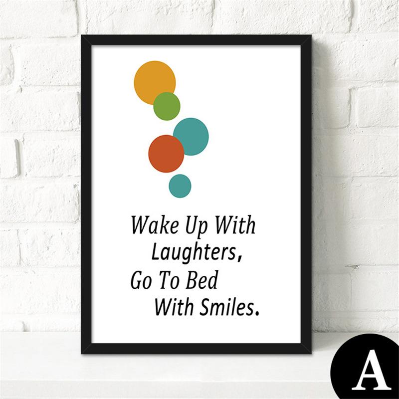 Nordic Decorative Canvas Painting Abstract Geometry Posters Modern and Simple Style for Kitchen Living Room Corridor