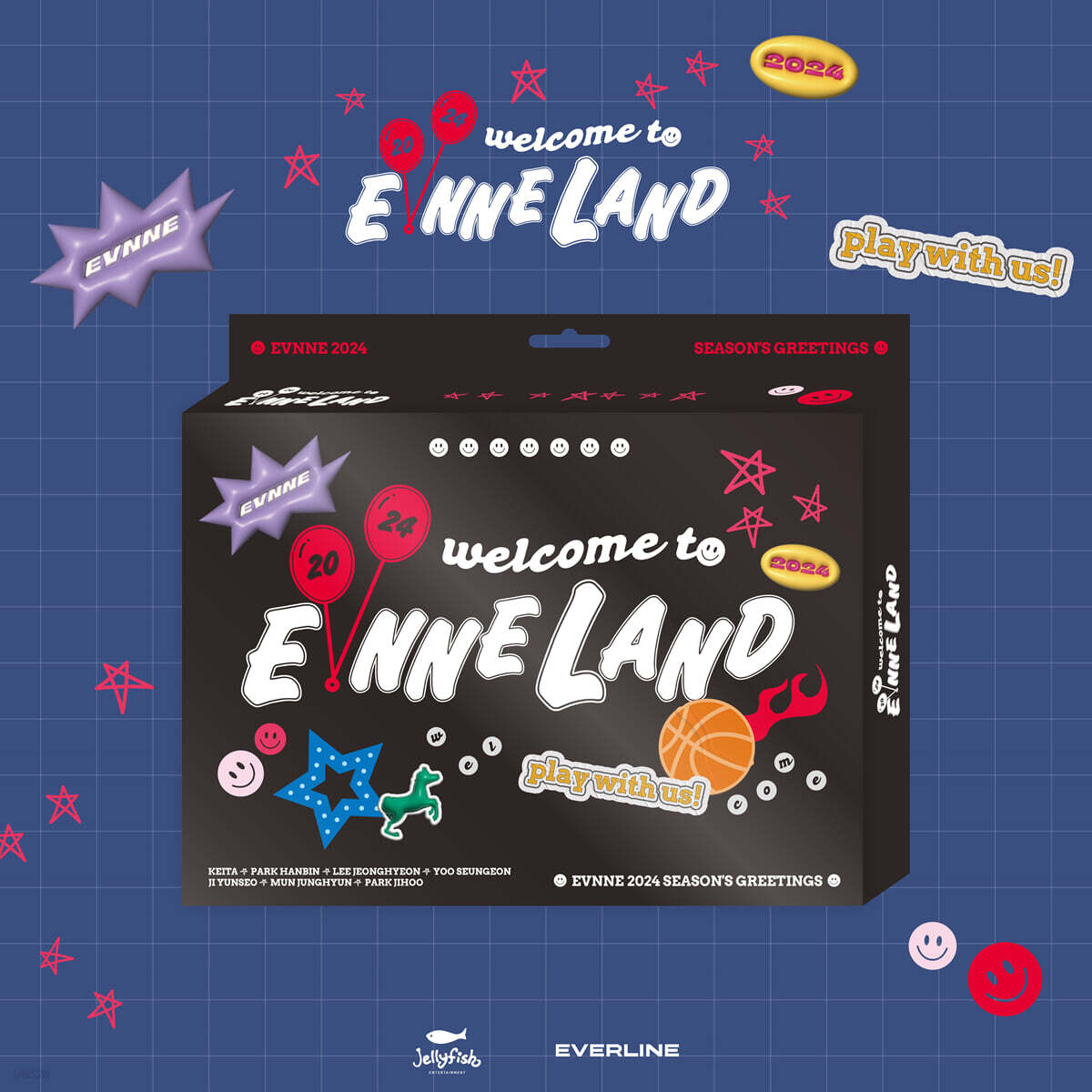

EVNNE (Even) 2024 SEASON S GREETINGS [WELCOME TO EVNNE LAND]