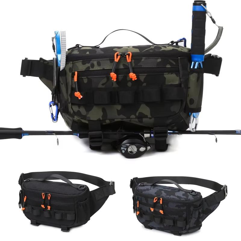 Tactical Fishing Chest And Waist Bag Outdoor Travel Sports Molle EDC Bait Hunting Cycling Hiking Camping Bag
