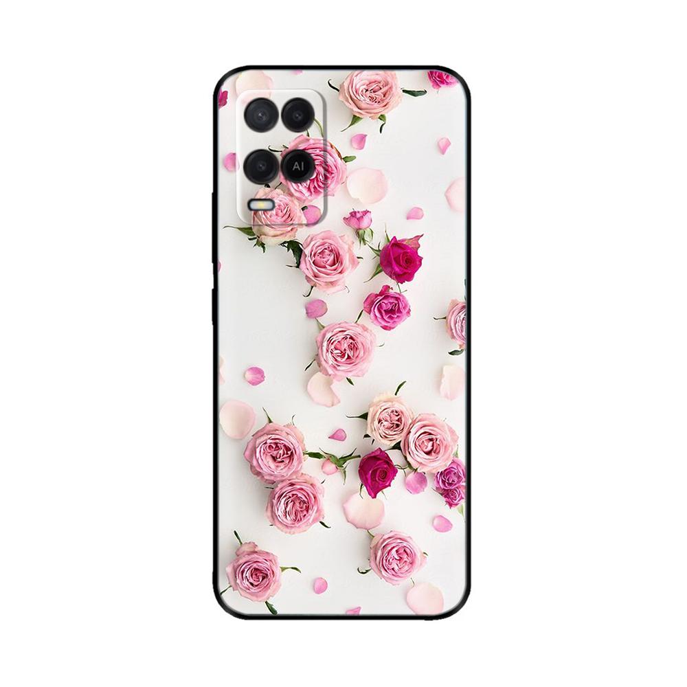 For OPPO A54 CPH2239 Case Cover 2021 Cute Back Coque Silicone Soft TPU Phone Case For OPPO A54s A 54 OPPOA54 S Cases Protective