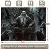 Party Backdrop Viking King Wolves Majestic Fantasy Throne Scene Ravens Event Event Photo Background Party Decor