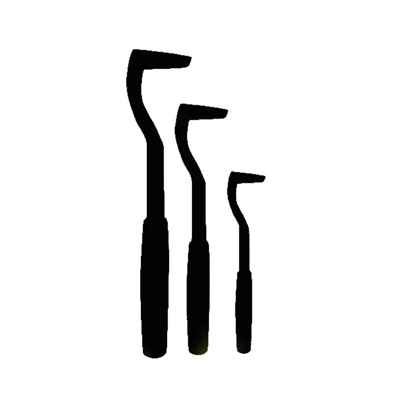 3pcs/set Pet Tick Remover Hook Plastic Flea Pull Tweezer Removal Tick Gadget Cleaning Accessaries for Dogs Cats Human