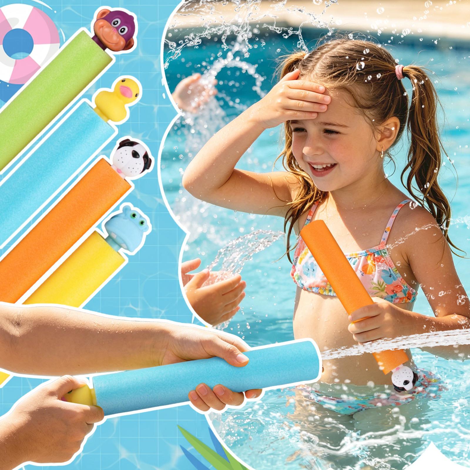 

Sponge Water Toy, Foam Eva Water Toy, Pull-Out High-Pressure Water Toy, Water Play Toy One Size