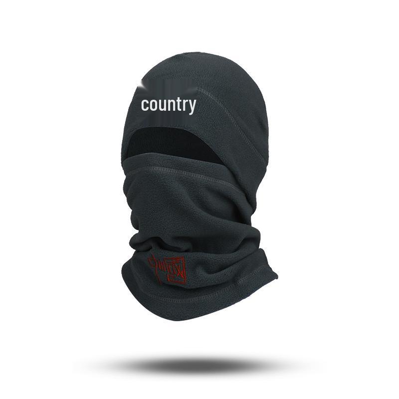 Winter Outlaw Windproof Balaclava: Warm Single-Hole Knit Cycling Face Mask.
