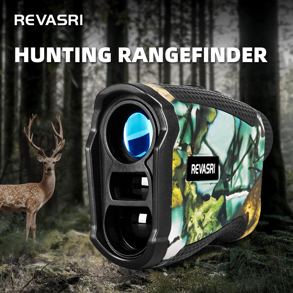 REVASRI 600/1000m Multi-function Laser Rangefinder for Golfing and Hunting with Range and Speed Mode Hunting Durable Lightweight