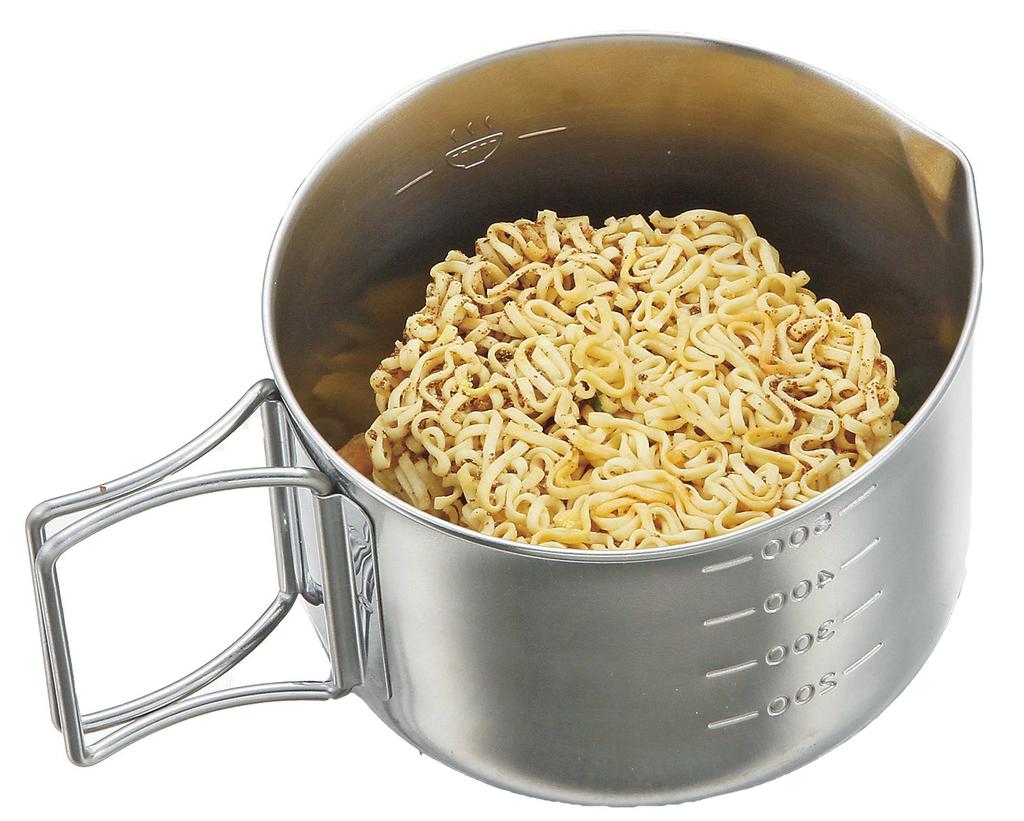 Captain Stag Stainless Steel Ramen Cooker 570ml Refill M-5512
