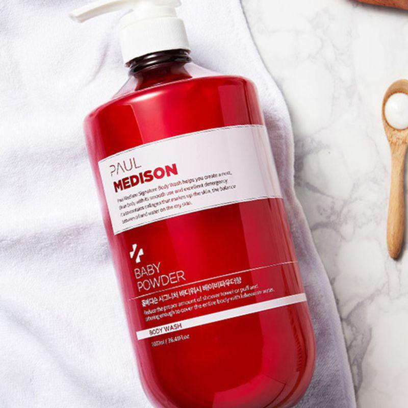 PAUL MEDISON Signature Body Wash Baby Powder Scent 1077ml Signature Body Wash (Baby Powder)