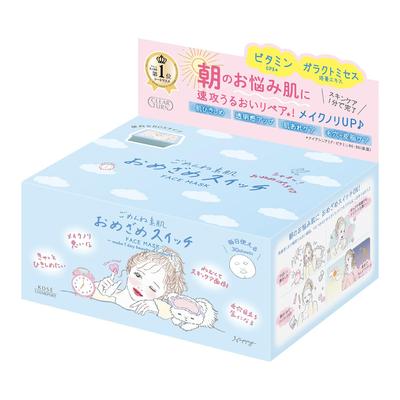 Clear Turn Gomenne Bare Skin Omezame Switch Face Pack Niacinamide Vitamin B6 Formulated Low Irritation Large Capacity 30 Sheets KOSE