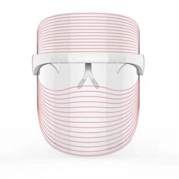 Face Care LED Mask Instrument Seven-color Light Whitening and Skin Rejuvenation Ion Introduction Beauty Instrument Household Face Mask