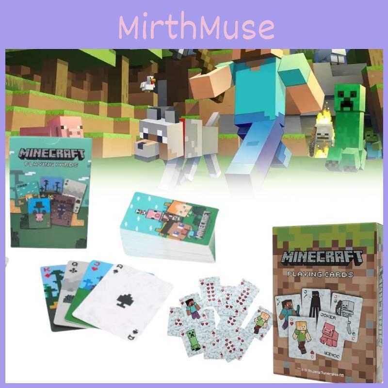 Game Minecraft Poker Children Board Games Card Party Toys Gifts Collectible