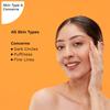 Pilgrim Vitamin C Aufhellende Augencreme 15ml | Reduziert Augenringe Schwellungen Falten für Alle Hauttypen