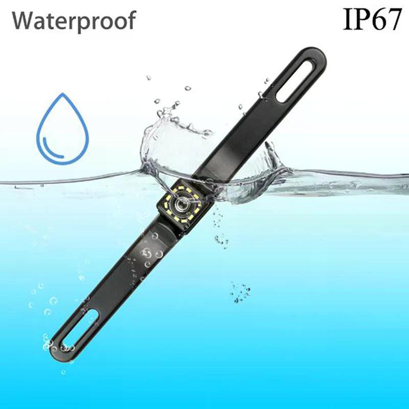 Waterproof 170° HD Car RearView Reverse Backup Camera License Plate Night Vision