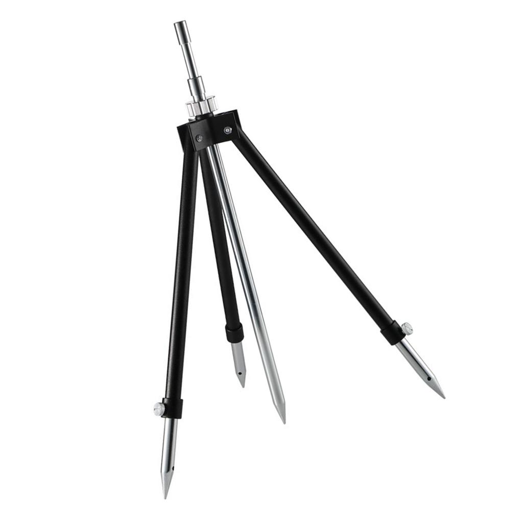 Adjustable Folding Fishing Pole Tripod Bracket Fishing Rod Rest Tripod Stand for Outdoor Activity Fishing Accessories