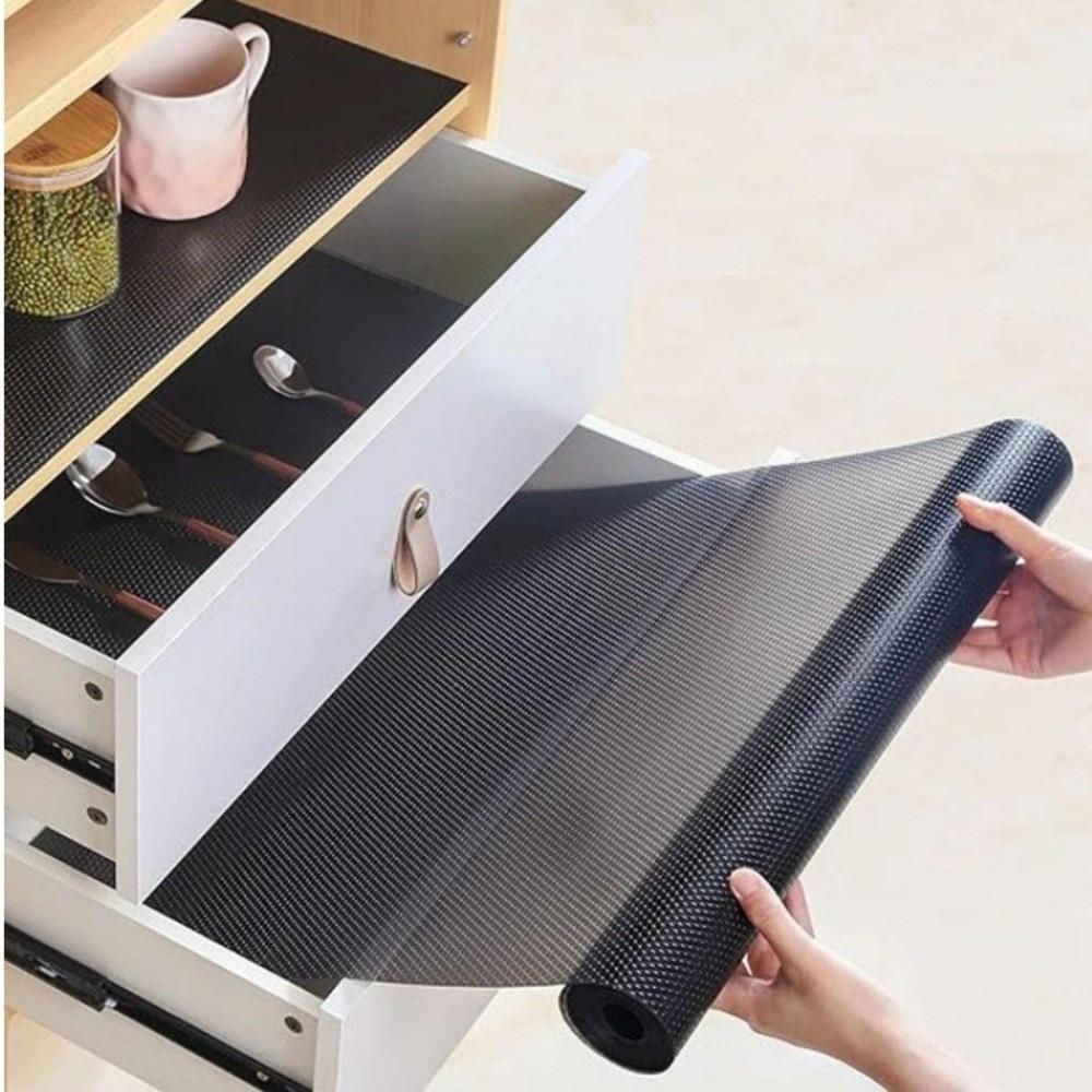 Non-Slip Drawer Mat EVA Closet Placemat Table Pad New Shelf Liners Cupboard Protector