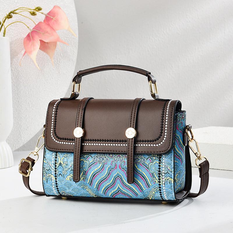 IELGY Ladies Vintage French Mori Style Messenger Bag - Simple & Literary Design
