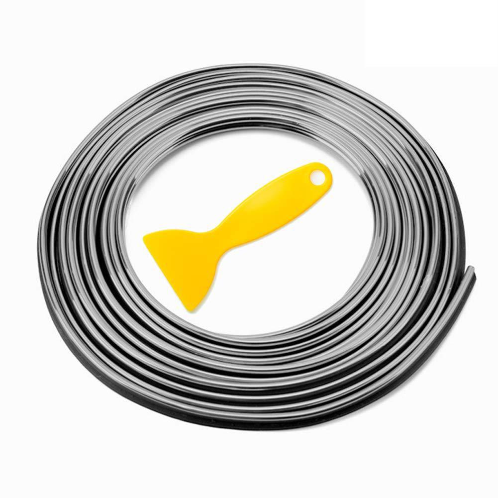 

3M Flexible PVC Car Interior Trim Strip - Universal Dashboard & Door Decoration Kit, Easy to Install with Included Tools
