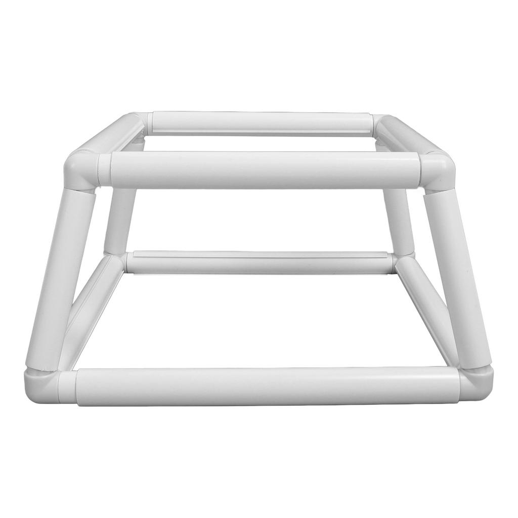 Embroidery Frame Lap Stand   Stitch Stitching Holder Set Rectangular Plastic Tube Double Layer Sewing Hoop