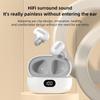 MS8 Bluetooth Bone Conduction Single-Ear Headset with Clip-On, Non-In-Ear, Hanging Ear Style, and TWS Technology.