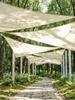 Waterproof Triangle Sunshade: Outdoor Decor Sun Protection Net for Scenic and Commercial Areas
