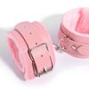 7Pcs/Set Sexy Leather Plush Sex Toys Bondage Kit Handcuffs Feather Blindfold Flirt Exotic Accessories Couples Adult Games