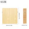 Basic Box Drum Percussion Box Flat Hand Drum Travel Cajon Box Drum with Strings