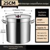 Wutuo 304 Stainless Steel Commercial Round Soup Pot