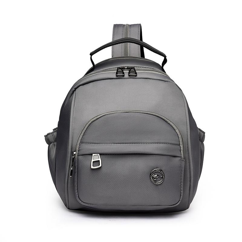 

Женская сумка в стиле простой однотонной нагрудной сумки из нейлона через плечо женская новая сумка-мессенджер для выхода в свет серый