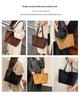 Korean-Style Trendy Mylar Women's Tote: Large Capacity, Versatile Commuter Shoulder Bag for Autumn/Winter