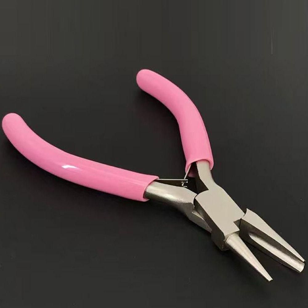 Mini Round Concave Pliers Portable Precision Jewelry Pliers Wire Looping Pliers Jewelry Making