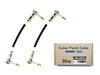 Sound MOMO Guitar Patch Cable P2LL [MOGAMI 2524] Black, 20cm