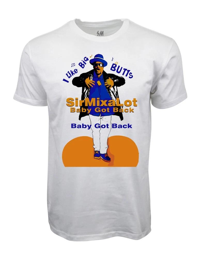 Sir Mix A Lot Baby Got Back White Graphic TShirt S