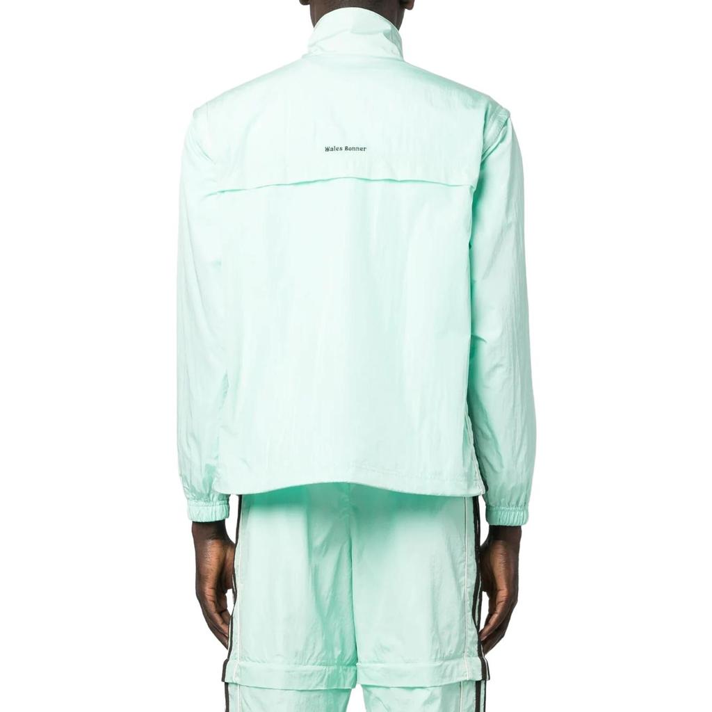 adidas x Wales Bonner Nylon Anorak Jacket Turquoise Unisex Outerwear Green IA3962