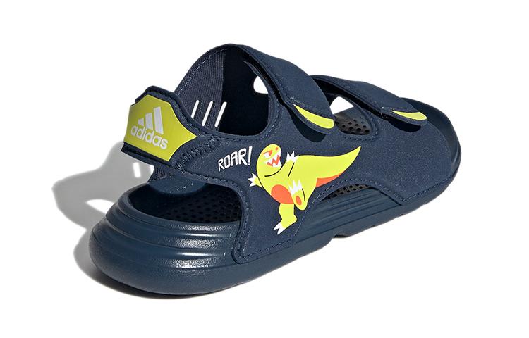 Adidas Swim Sandals Little Kid 'Dinosaur'