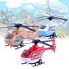 Vibrant Pvc Helicopter Toy For Kids With Back Propulsion And Cognitive Development
