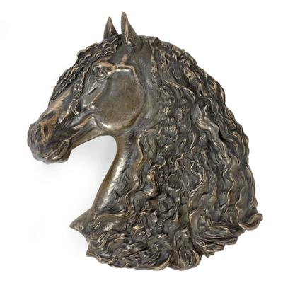 Bay Horse - Exclusive Horse Statue for the Wall, Luxury Interior Design, Unique Edition of Figurines from the Brand