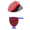 1pcs ABS 100mm 78mm Car Front logo Rear Bumper tail door trunk sticker car rear BEmblem sticker styling Accessories For Peugeot