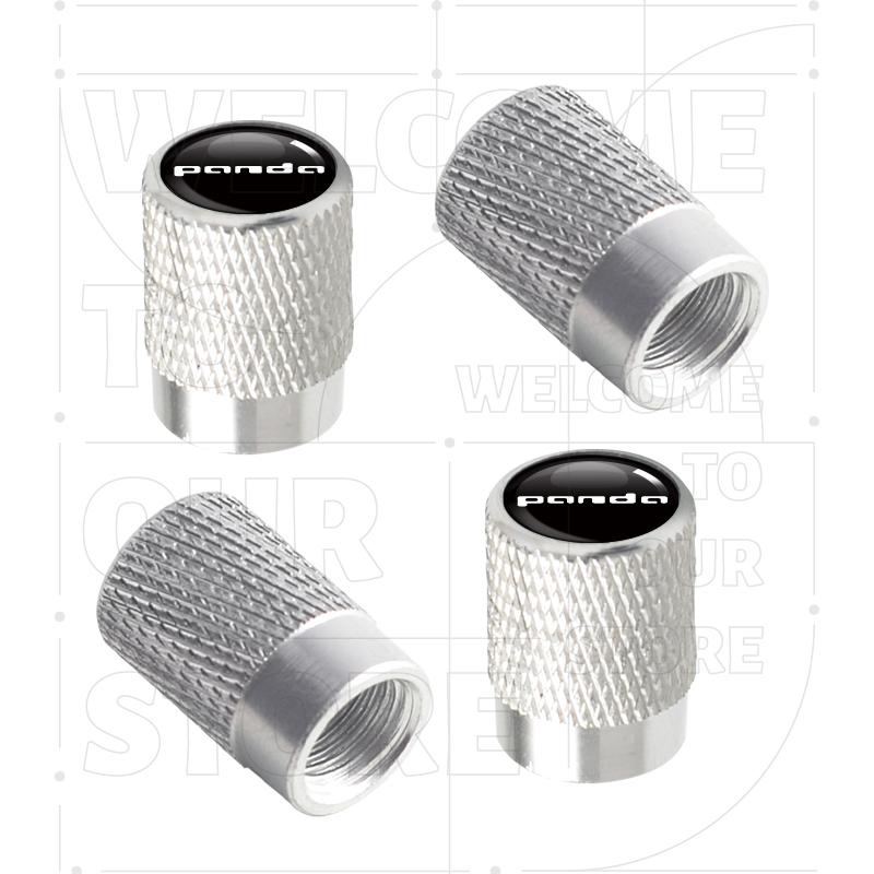 Für Panda Punto Tipo Italienische Flagge Abarth LOGO 4 Stück Auto Rad Reifen Ventil Aluminium Kappen Reifenventil Kappen Luftstaub Wasserdicht