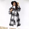 2025 Trending Long Sleeve Plaid Print Jacket Shirt for Spring and Autumn