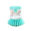 Hydraulic Liquid Dispensing Kitchen Brush: Non-Stick, Non-Scratch, Easy Dish & Pot Cleaning