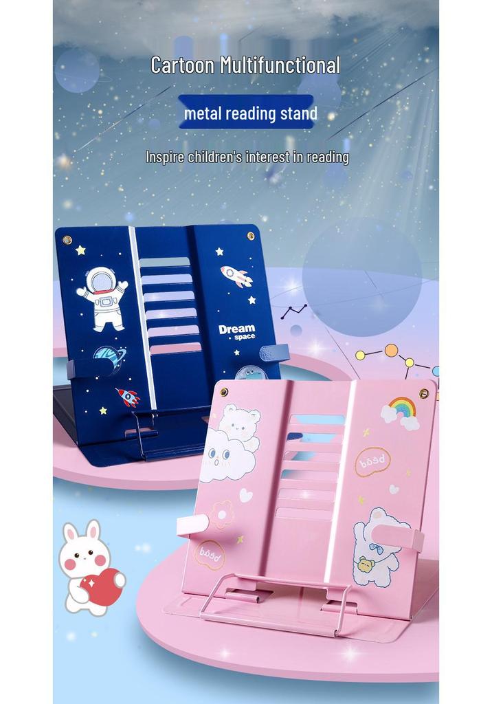 Children's Multifunctional Desktop Book Stand and Holder