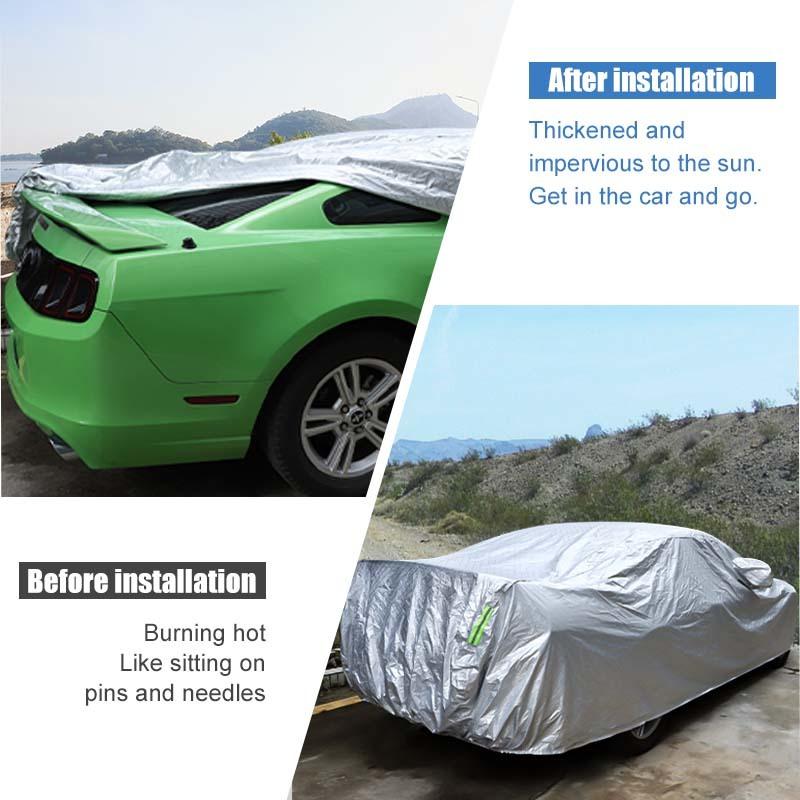 Vodotěsné čelní sklo Síťový kryt do auta pro každé počasí Síťový kryt do auta vhodný pro Ford Mustang 2009 Up Exteriér Příslušenství