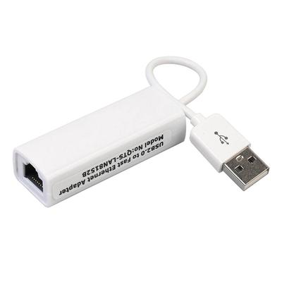 Usb2.0 Adapter Usb To Ethernet 10/100 Mbps Rj45 Network Card Lan Adapter