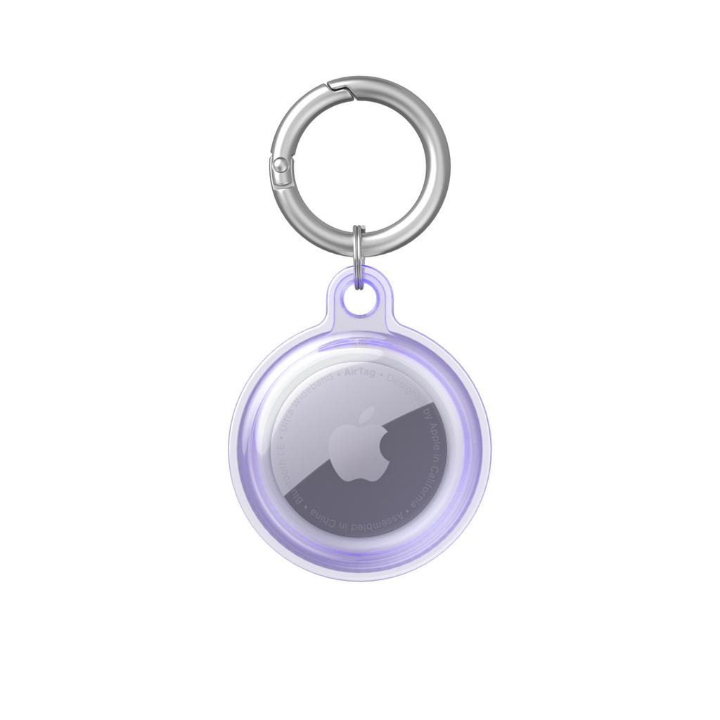 Waterproof Anti-lost Keychain Holder Transparent TPU Case For Apple Airtag Dog Cat Pet Collar Keys Tracker Full Protective Cover