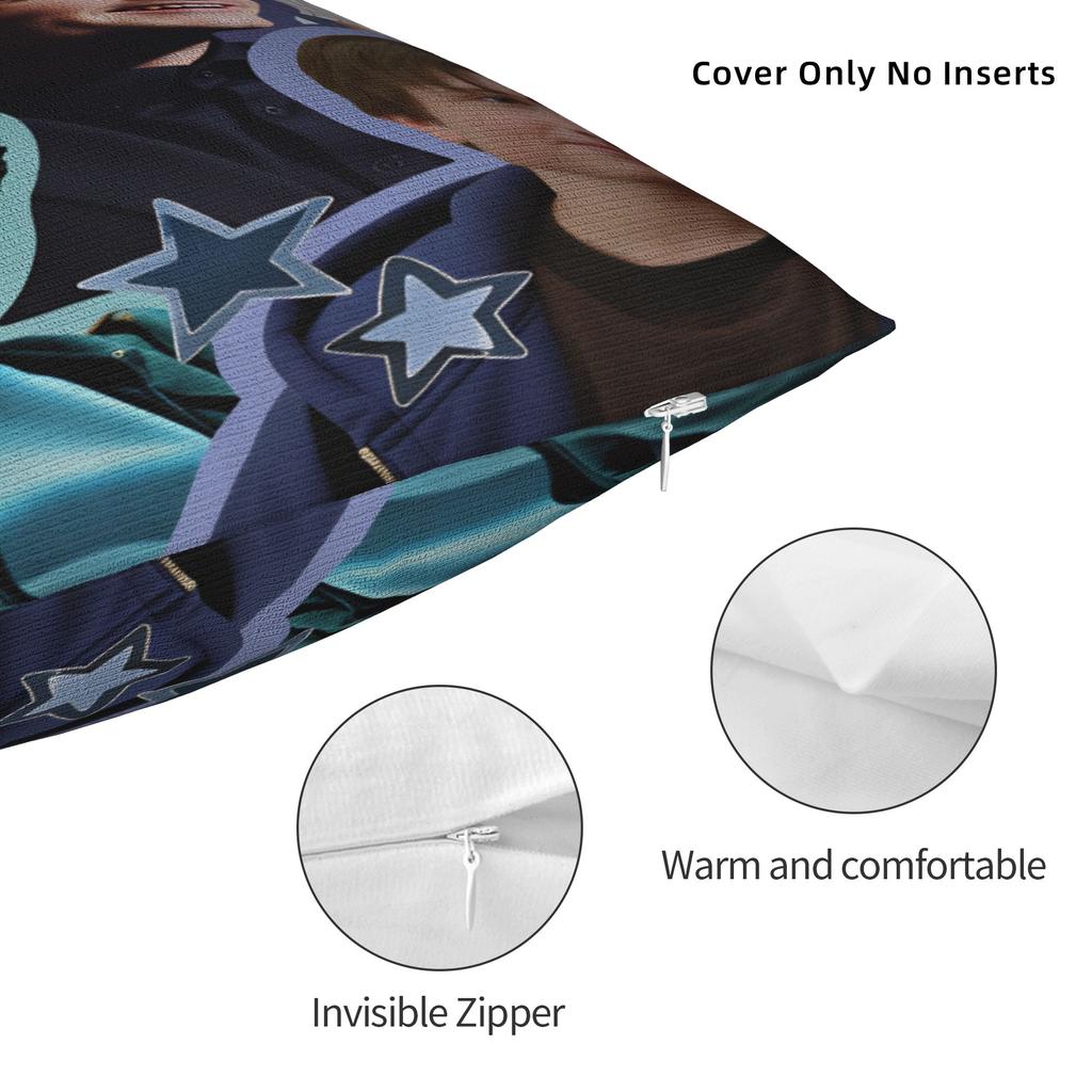 Josh Hutcherson Pillowcases  Vintage Pillow Case For Chair Sofa Home Decor Design Pillow Cover
