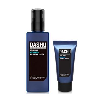 Conjunto de loção tudo em um Aqua Deep Waterful da Dasu para homens