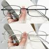 Harajuku Metal Square Frame Glasses Y2K Women'S Retro Small Glasses Girls Japanese Glass Eyewear Decorative Anti-Blue Eyeglasses