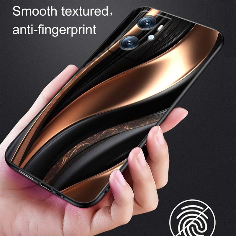 Technologie Kunst Illustration Für OPPO Reno 5 6 7 A96 A40 A58 Realme GT A74 A78 Neo2 A74 A78 Find X5 X3 X7 X8 Schwarze Handyhülle