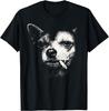 T-shirt Chien Fumant une Cigarette Meme Chihuahua Drôle