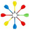 12 Stück Magnetische Darts Sicherheit Premium Gute Ersatzpfeile für Magnetisches Dartboard Indoor Spielzubehör Erwachsene Kinder